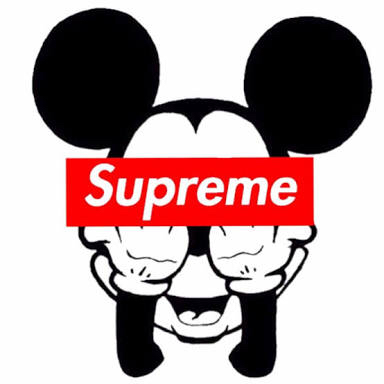 Supreme ミッキーマウス Mickey Mouse Supreme人